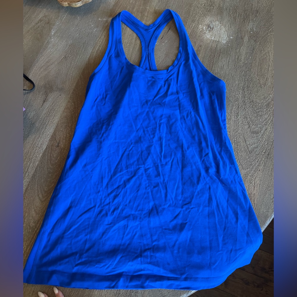 Electric blue lululemon tank
